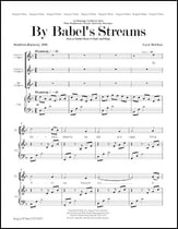 By Babel's Streams SSA choral sheet music cover